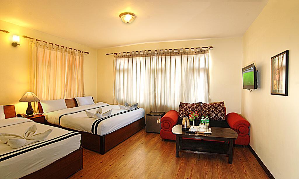 Hotel Amaryllis Catmandu Quarto foto